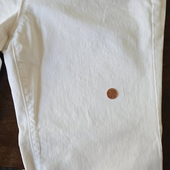 LOFT Women's Modern Flare Jean White Size 10 - Picture 11 of 12